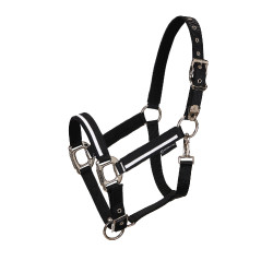 Capestro in nylon White Trim Equestro Nero / nero