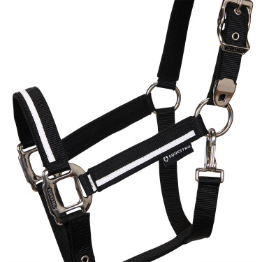 Capestro in nylon White Trim Equestro Nero / nero