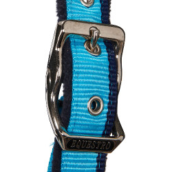Capestro in nylon con lunghina Red Trim Equestro Turchese / rosso / blu navy Capestro in nylon con lunghina Red Trim Equestro Turchese / rosso / blu navy