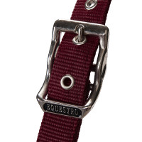 Capestro in nylon con lunghina e imbottitura in pile Equestro Nero