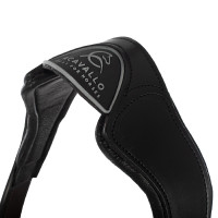 Capezzina in cuoio con protezione ergonomica in vitello Acavallo Nero Capezzina in cuoio con protezione ergonomica in vitello Acavallo Nero