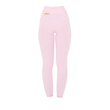 Leggings aderenti da donna con strass Equestro Ballerine Rosa
