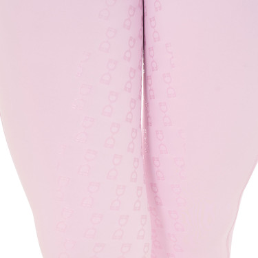 Leggings aderenti da donna con strass Equestro Ballerine Rosa