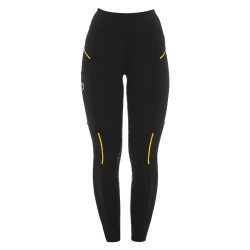 Leggings aderenti da donna con inserti in micro-mesh Equestro Leggings aderenti da donna con inserti in micro-mesh Equestro
