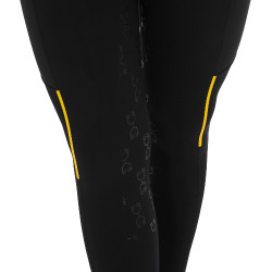 Leggings aderenti da donna con inserti in micro-mesh Equestro Leggings aderenti da donna con inserti in micro-mesh Equestro