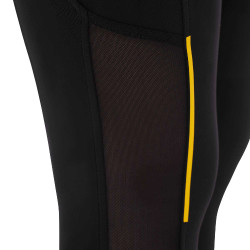 Leggings aderenti da donna con inserti in micro-mesh Equestro Leggings aderenti da donna con inserti in micro-mesh Equestro