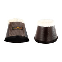 Campanelle in ecopelle montone con chiusura in velcro Acavallo Marrone Campanelle in ecopelle montone con chiusura in velcro Acavallo Marrone