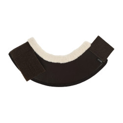 Campanelle in ecopelle montone con chiusura in velcro Acavallo Marrone