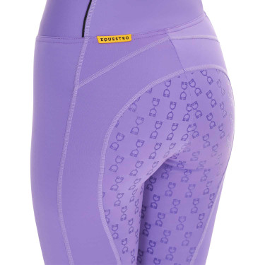 Leggings aderenti da donna con grip completo Classic Equestro Leggings aderenti da donna con grip completo Classic Equestro