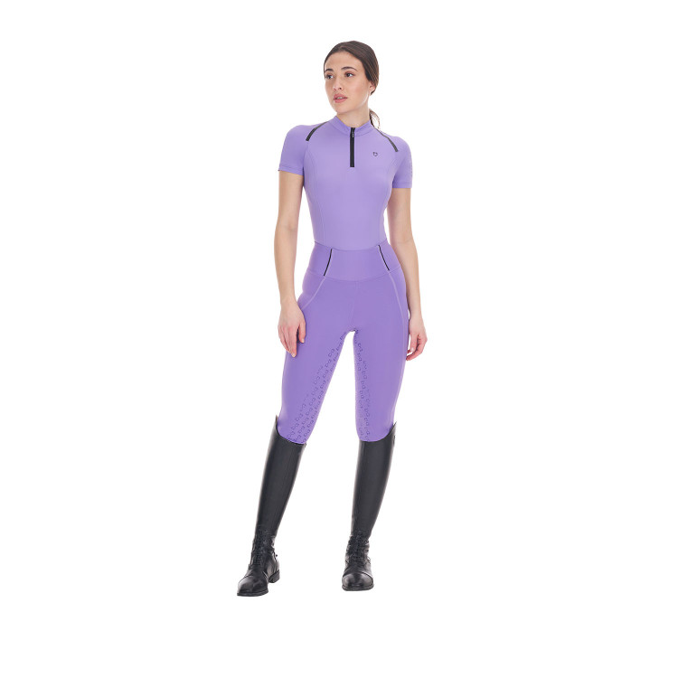 Leggings aderenti da donna con grip completo Classic Equestro Leggings aderenti da donna con grip completo Classic Equestro