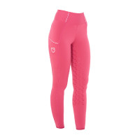 Leggings aderenti da donna con grip completo Classic Equestro Caprifoglio Rosa