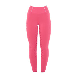 Leggings aderenti da donna con grip completo Classic Equestro Caprifoglio Rosa Leggings aderenti da donna con grip completo Classic Equestro Caprifoglio Rosa