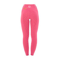 Leggings aderenti da donna con grip completo Classic Equestro Caprifoglio Rosa