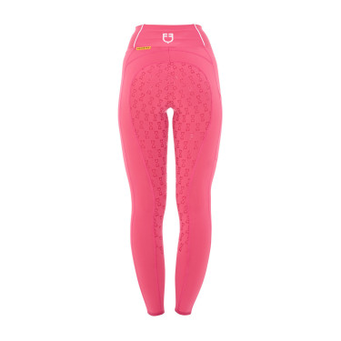 Leggings aderenti da donna con grip completo Classic Equestro Caprifoglio Rosa Leggings aderenti da donna con grip completo Classic Equestro Caprifoglio Rosa