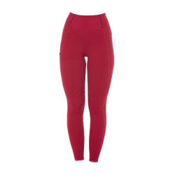 Leggings aderenti da donna con grip completo Classic Equestro Scooter Beige