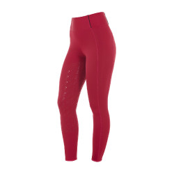 Leggings aderenti da donna con grip completo Classic Equestro Scooter Beige