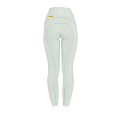 Leggings aderenti da donna con grip completo Classic Equestro Verde chiaro Leggings aderenti da donna con grip completo Classic Equestro Verde chiaro