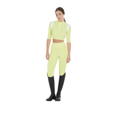 Leggings aderenti da donna con grip completo Classic Equestro Leggings aderenti da donna con grip completo Classic Equestro
