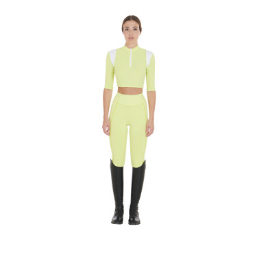 Leggings aderenti da donna con grip completo Classic Equestro Leggings aderenti da donna con grip completo Classic Equestro
