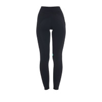 Leggings aderenti in tessuto tecnico elasticizzato da donna Kao Light Equestro Nero / nero Leggings aderenti in tessuto tecnico elasticizzato da donna Kao Light Equestro Nero / nero
