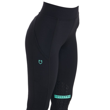 Leggings aderenti in tessuto tecnico elasticizzato da donna Kao Light Equestro Leggings aderenti in tessuto tecnico elasticizzato da donna Kao Light Equestro