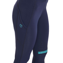 Leggings aderenti in tessuto tecnico elasticizzato da donna Kao Equestro Leggings aderenti in tessuto tecnico elasticizzato da donna Kao Equestro