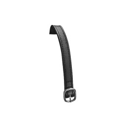 Lacci per speroni in pelle con fibbia argentata Equestro Lacci per speroni in pelle con fibbia argentata Equestro