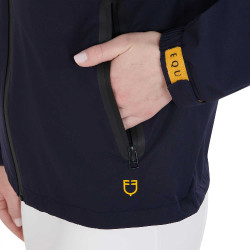 Impermeabile tecnico a 3 strati da donna Equestro Marina Blu marino Impermeabile tecnico a 3 strati da donna Equestro Marina Blu marino