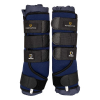 Ghette da riposo in neoprene/cotone Equestro - set da 2 Nero Ghette da riposo in neoprene/cotone Equestro - set da 2 Nero