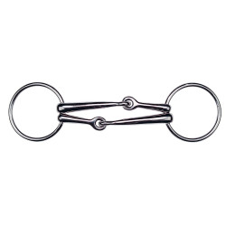Filet 2 anelli Feeling doppia imboccatura Filet 2 anelli Feeling doppia imboccatura