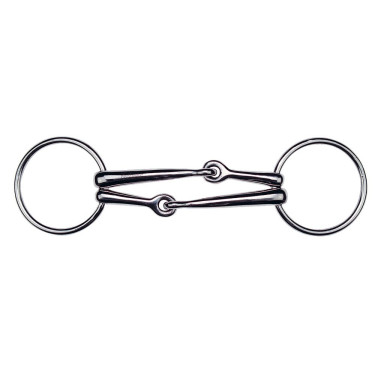 Filet 2 anelli Feeling doppia imboccatura Filet 2 anelli Feeling doppia imboccatura