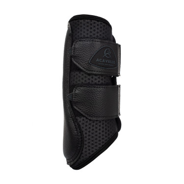 Stinchiere anteriori in neoprene traforato con doppia chiusura in velcro Acavallo Stinchiere anteriori in neoprene traforato con doppia chiusura in velcro Acavallo