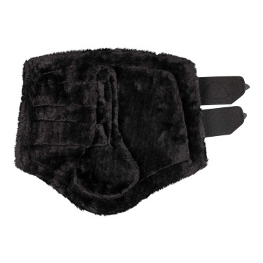 Stinchiere anteriori in ecopelle con pelliccia sintetica e doppio velcro Acavallo Stinchiere anteriori in ecopelle con pelliccia sintetica e doppio velcro Acavallo