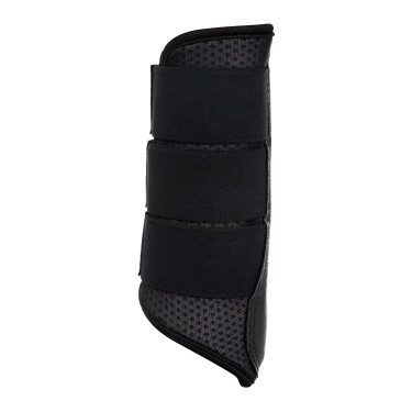 Paraglomi posteriori in neoprene traforato con triplo velcro Acavallo Nero