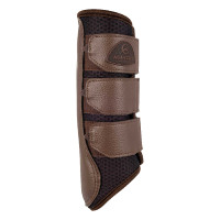 Paraglomi posteriori in neoprene traforato con triplo velcro Acavallo Nero Paraglomi posteriori in neoprene traforato con triplo velcro Acavallo Nero