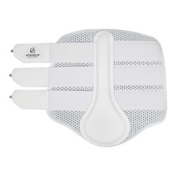 Paraglomi posteriori in neoprene traforato con triplo velcro Acavallo Bianco