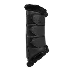 Paraglomi posteriori in cuoio sintetico con triplo velcro Acavallo
