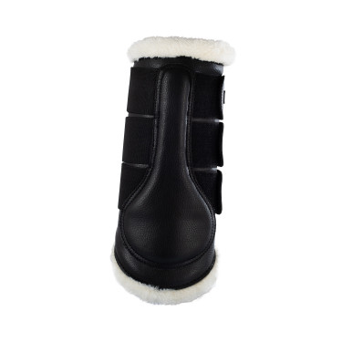 Gambali posteriori in pelle ecologica con tripla chiusura in velcro Acavallo Gambali posteriori in pelle ecologica con tripla chiusura in velcro Acavallo