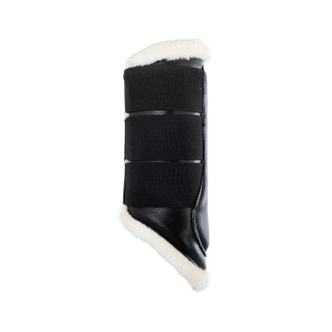 Gambali posteriori in pelle ecologica con tripla chiusura in velcro Acavallo Gambali posteriori in pelle ecologica con tripla chiusura in velcro Acavallo