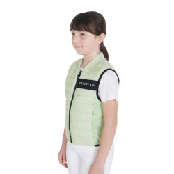 Gilet tecnico per bambini Equestro Verde