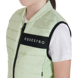Gilet tecnico per bambini Equestro Verde