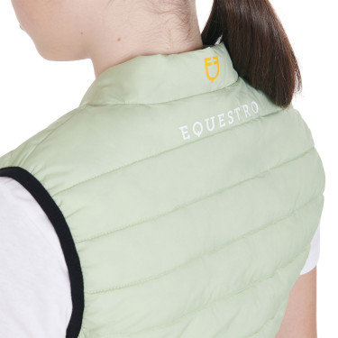 Gilet tecnico per bambini Equestro Verde