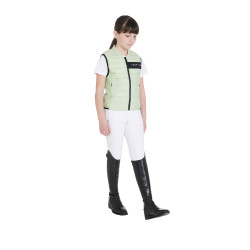 Gilet tecnico per bambini Equestro Verde