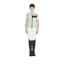 Gilet tecnico per bambini Equestro Verde