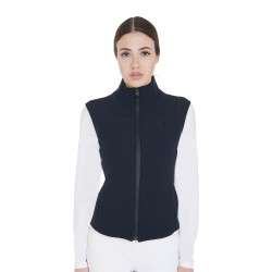 Gilet in tessuto tecnico traspirante da donna Kemi Equestro Marina Blu marino