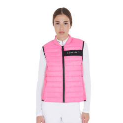 Gilet da donna in tessuto tecnico antivento Equestro