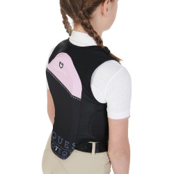 Gilet di protezione livello 2 per bambini Equestro Lilla Blu