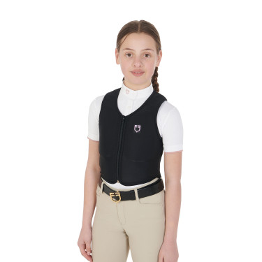 Gilet di protezione livello 2 per bambini Equestro Lilla Blu