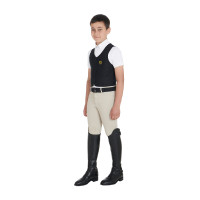Gilet di protezione livello 2 per bambini Equestro Giallo