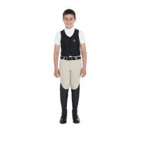 Gilet di protezione livello 2 per bambini Equestro Nero